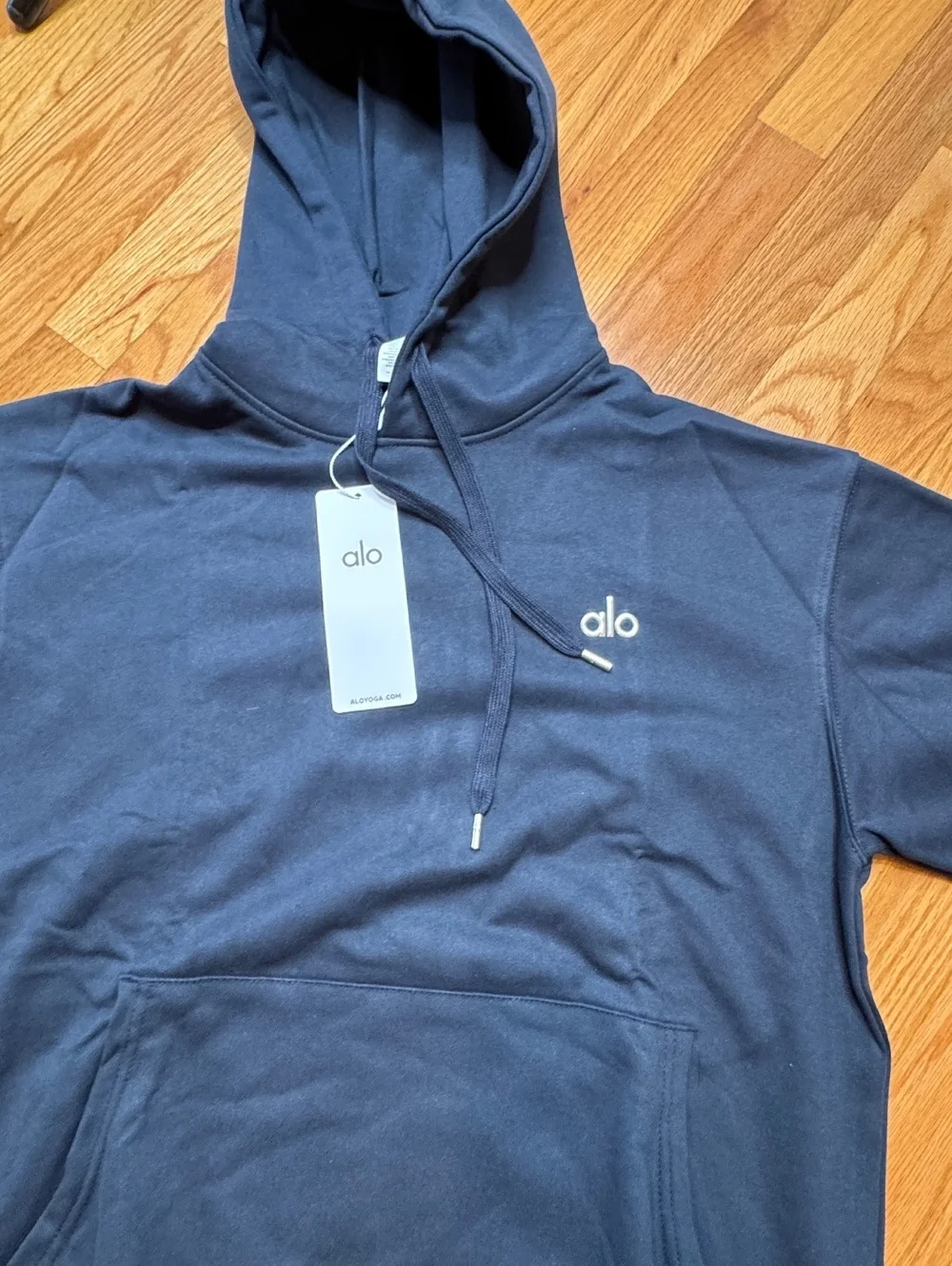 Alo Women’s Hoodie Navy Blue Size M | NWT